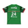 thumbnail image 3 of Camiseta de rugby local/visitante/entrenamiento para niños de South Sydney Rabbitohs 2024 - Talla para hombre: 16-26 (nombre y número impresos) Calidad superior, 3 of 5