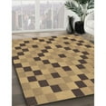 thumbnail image 2 of Ahgly Company Indoor Rectangle Patterned Cantaloupe Orange Area Rugs, 7' x 10', 2 of 6