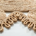thumbnail image 3 of SAFAVIEH Natural Fiber Amyas Geometric Area Rug, Natural, 3' x 3' Round, 3 of 8