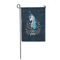 thumbnail image 1 of JSDART Vector Illustration with a Unicorn Decorative Elements Flowers Lettering Design Garden Flag Decorative Flag House Banner 28x40 inch, 1 of 1