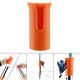 thumbnail image 4 of Protectores de inserción Herramientas de pesca Ajuste redondo de plástico naranja Sharpla Soportes de barra ranurados, 4 of 8