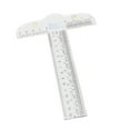 thumbnail image 2 of Tee Règle, T Règle en Pouces CM Tsquare Drafting Règle Meilleurs Matériaux, 2 of 14