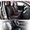 thumbnail image 4 of Wartlyen Custom Seat Covers Fit for HONDA CIVIC 2014 Waterproof Leather Waterproof OEM Inspired Fit Comfort Fit Airbag Compatible, 4 of 9