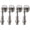 Polished Nickel, variant on HDJNal Antique Brass Vintage Drop Drawer Pulls Zinc Alloy Decorative Cabinet Handles Pendant Style Furniture Hardware for Dresser Kitchen Cabinet Wardrobe Nightstand Easy Installation (4 Pack)