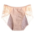 thumbnail image 1 of AWZXDE sous-Vêtements Femme Taille Basse Rayé Bikini Invisible Sans Couture Beige, 1 of 3