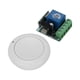thumbnail image 5 of Interruptor Momentáneo Inalámbrico, Control Remoto Redondo De Un Botón ABS Conveniente Para Electrodomésticos Para Puertas De Garaje Puerta Electrónica Ccdes 433MHz Remote, 5 of 8