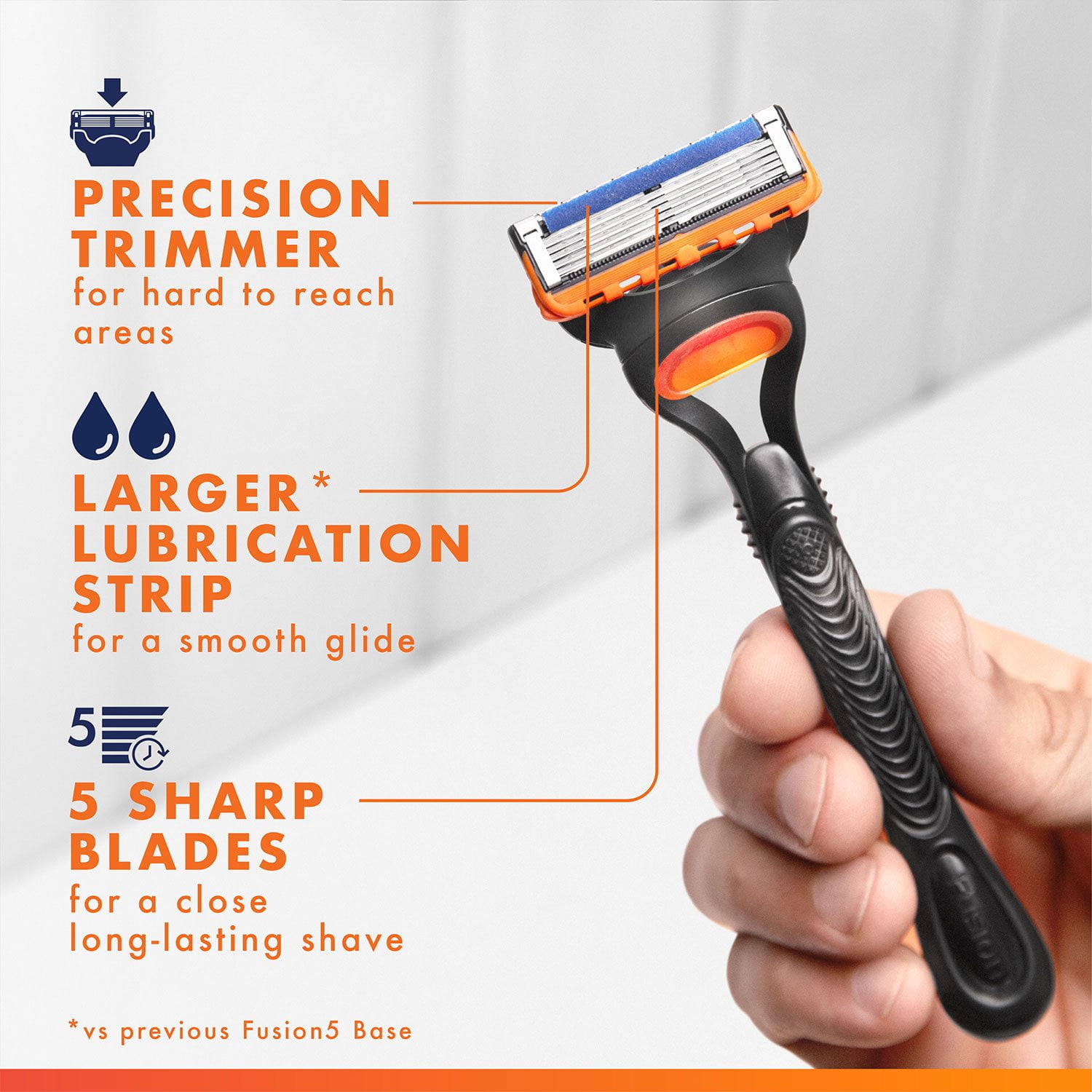 Gillette Fusion5 Men's Razor Cartridges, 16 ct.