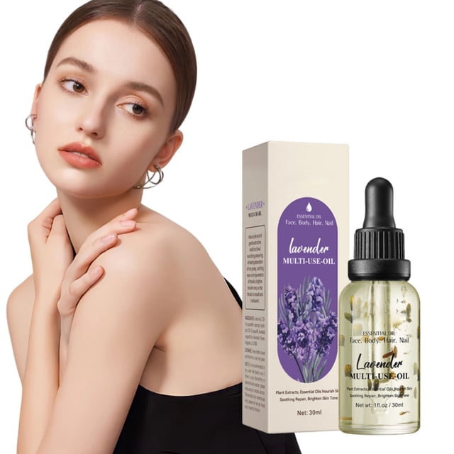 Aceite corporal hidratante con aceites esenciales, aceite de masaje multiefecto, la esencia