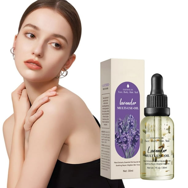 Aceite corporal hidratante con aceites esenciales, aceite de masaje multiefecto, la esencia