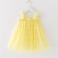 thumbnail image 1 of Robes pour Fille, Robe à Volants en Tulle pour Tout-Petit, Robe de Printemps pour Fille, Robe d'Anniversaire, Robes pour Fillettes de 4-5 Ans, 1 of 4