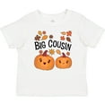 thumbnail image 3 of Inktastic Big Cousin Pumpkins with Fall Leaves Boys or Girls Baby T-Shirt, 3 of 5