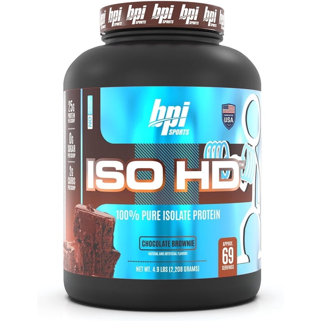 BPI ISO HD CHOCOLATE BROWNIE 5 LBS BPI SPORTS BPI ISO HD CHOCOLATE BROWNIE