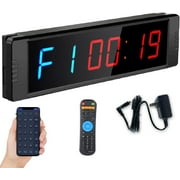 Btbsign Workout Gym Timer  Remote and Bluetooth Control by Phone App Garage Home