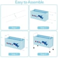 thumbnail image 5 of GRANNY SAYS Kids Large 135L Toy Storage Organizer, 300D Oxford Cloth & Metal Toy Chest with Lockable Silent Wheels, Blue, 5 of 9