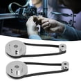 thumbnail image 1 of Timing Pulley Set, Timing Pulley Set 20 Teeth 60 Teeth Aluminum Synchronous Wheel with 280mm Length 6mm Width Timing Belt for 3D, Timing Belt Tools, 1 of 8