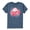 HEATHER BLUE, variant on Instant Message - Baseball All Star Short Sleeve Graphic T-Shirt