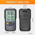 thumbnail image 3 of LODESTA LD673PV 1000W Solar Panel Tester with MPPT Tracking, Measures Pmax/Voc/Isc, 12-80V Voltage, 0-35A Current, 3.2" Backlit Screen, MC4 Leads, Reverse Connection & Over-Temp Protection,, 3 of 6