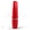 Red, variant on LeLuv Pocket Massager Lipstick in Disguise Personal Mini Massager Bullet Silver