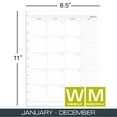thumbnail image 4 of 2025 TUL® Discbound Weekly/Monthly Planner Refill Pages, Letter Size, January To December, 4 of 5