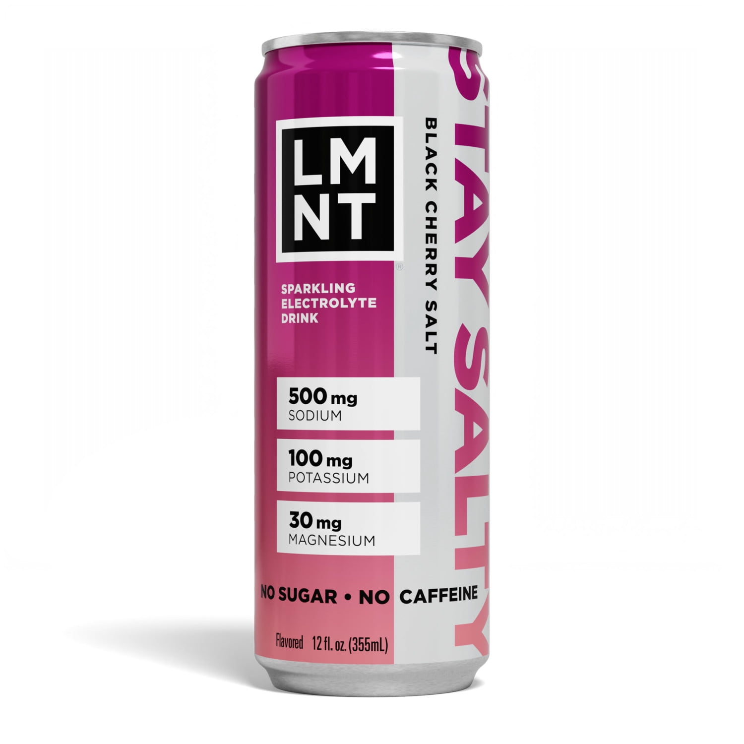 (3 pack) LMNT Sparkling Electrolyte Drink - Black Cherry - 12 fl oz, Can
