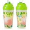 Evenflo Feeding Zoo Friends Insulated Straw Cup - 10oz, Green, 2ct