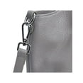 thumbnail image 5 of LUXUR Ladies Leather Top Handle Handbag Women Classic Satchel Crossbody Bags Purse Daily Portable Detachable Tote Grey, 5 of 7