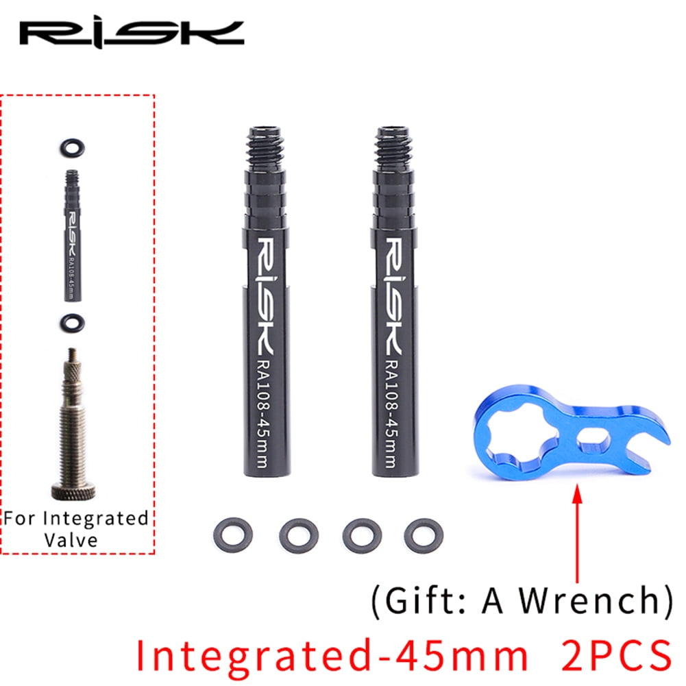 valve extender removable core
