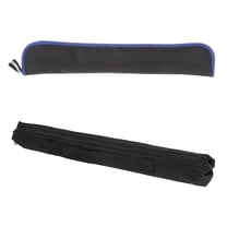 Worgeous 2pcs Portable Flute Carry Case Oxford Cloth Recorder Bag Instrument Storage Pouch Music Recorder Carrying Bag Flute Storage Organizer for Musicians