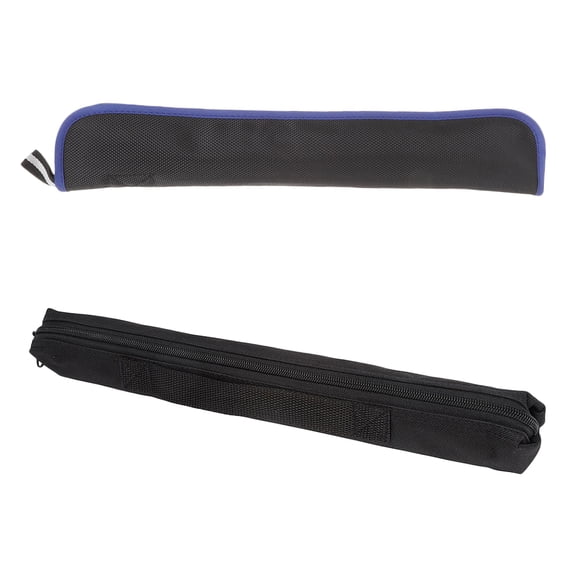 Worgeous 2pcs Portable Flute Carry Case Oxford Cloth Recorder Bag Instrument Storage Pouch Music Recorder Carrying Bag Flute Storage Organizer for Musicians