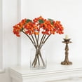thumbnail image 6 of Qiweii Artificial Persimmon Branch Fake Fruit Tree Realistic Floral Ornament for Home, 6 of 6