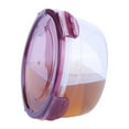 thumbnail image 4 of REGALWOVEN 8 Pack Food Storage Containers with Lids, Meal Prep Food Containers Purple 8 Pack, 4 of 7