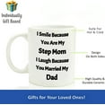 thumbnail image 2 of Birthday gifts for stepmom from son. Best Mother's Day gifts for stepmom from daughter. Christmas, gifts for stepmom. Ceramic novelty coffee mug 11 oz, mug, teacup, gift, 2 of 4