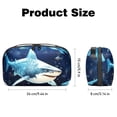 thumbnail image 5 of Shark Digital Bag with Oxford Fabric, Waterproof and Protective, 5.9x9.44x3.14 in, for Hard Drive Bags, Storage Box, Cord Travel Organizer, Cable Organizer Bag, 5 of 6