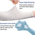 thumbnail image 4 of 1 Pairs Unisex Arm Cooling Sleeves UV Protection Arm Sleeves for Men&Women,for Running, C，0k1139, 4 of 5