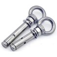 thumbnail image 4 of Lifting Eye Nuts 304stainless Steel 1pcs/4 Pcs Eye Bolt Screw Ring Eye Bolt for Indoor Outdoor Use Eye Nut Expansion Screws, 4 of 5