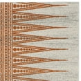 thumbnail image 6 of SAFAVIEH Evoke Keisha Abstract Aztec Area Rug, Ivory/Orange, 5'1" x 7'6", 6 of 7