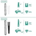 thumbnail image 4 of 4 Inch/6 Inch Electric Chain Saw Mini Steel Chainsaw Chains Electric Chainsaws Garden Power Tools Accessories (Color : 6 inch SET2, Size : 1) 6 Inch Set2 1 6 Inch Set2 1, 4 of 5