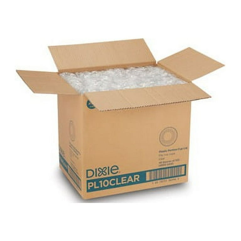 Plastic Portion Cup Lid, Fits 1 oz Portion Cups, Clear, 4,800/Carton Plastic Portion Cup Lid, Fits 1 oz Portion Cups, Clear, 4,800/Carton