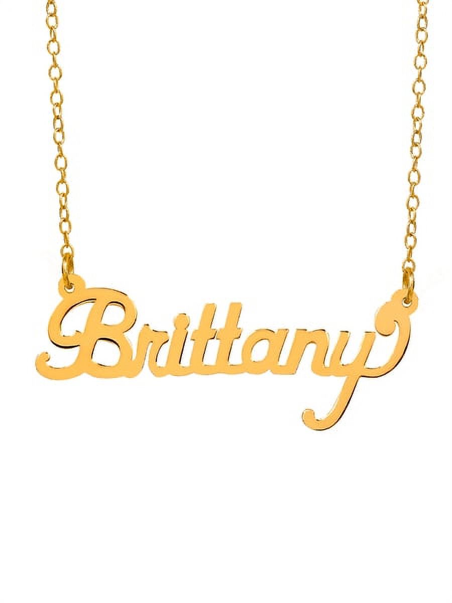 Personalized Script Name Necklace