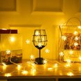 thumbnail image 2 of Poste De Luz, Luces De Hadas De Copo De Nieve, Cadena De Luces Led De 5 Pies Y 10 Led Con Pilas, Decoración Brillante Impermeable Para Bodas, Cumpleaños, Fiestas En Interiores Muyoka Hogar, 2 of 6