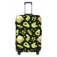 thumbnail image 2 of Goofa Avocado Toast Pattern Luggage Covers For Suitcase,Suitcase Cover Protector Fit 18-32 Inch Luggage-X-Large, 2 of 9