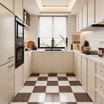 thumbnail image 6 of DEWOO 12''x12'' Peel and Stick Kitchen Backsplash Tiles Floral Cute Contact Paper Vintage Village Country Cottage Wallpaper Farmhouse Renter Friendly Geometry Heat & Water Resistant Kitchen Bedroom, 6 of 10