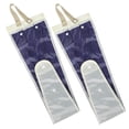 thumbnail image 1 of SEWACC 2Pcs Car Back Seat Organizer Hanging Umbrella Storage Pouch Dark Blue Polyester Material, 1 of 7