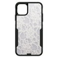 thumbnail image 1 of DistinctInk Custom SKIN / DECAL compatible with OtterBox Commuter for iPhone 11 (6.1" Screen) - White Lace Wedding, 1 of 5