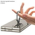 thumbnail image 4 of Dteck Case for Samsung Galaxy Z Fold 6,Slim PC Case Built-in Front Screen Protector Shockproof Ring Holder Kickstand Cover for Galaxy Z Fold 6 5G,Titaniumgray, 4 of 8