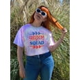 thumbnail image 2 of Freedom Squad W Garland Tie Dye Spiral Women -Image by Shutterstock, Female Large, 2 of 4