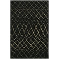 thumbnail image 2 of Nourison Grafix Modern Moroccan Black 3'9" x 5'9" Area Rug, (4' x 6'), 2 of 8