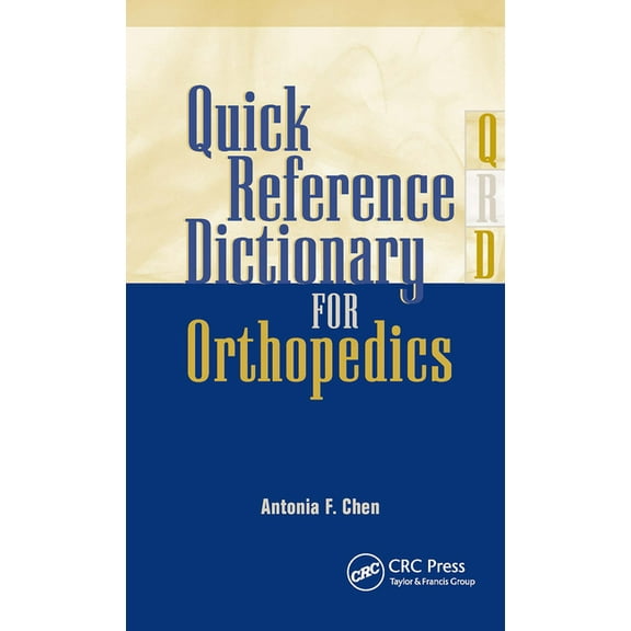 Quick Reference Dictionary for Orthopedics, (Paperback)