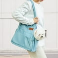 thumbnail image 6 of HomeDm Dog Carrier for Small Dogs Rabbit cat with Large Pockets, Canvas Bag, Dog Carrier Soft Sided, Collapsible Travel Puppy Carrier, 6 of 6