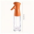 thumbnail image 1 of Botella de Vidrio con Pulverizador para Cocinar, 200 Ml, para Aceite de Oliva | Dispensador Multiusos para Freidora de Aire, Asar, Ensaladas y Hornear | Boquilla Ajustable Antigoteo, Fácil de Limpiar, 1 of 1